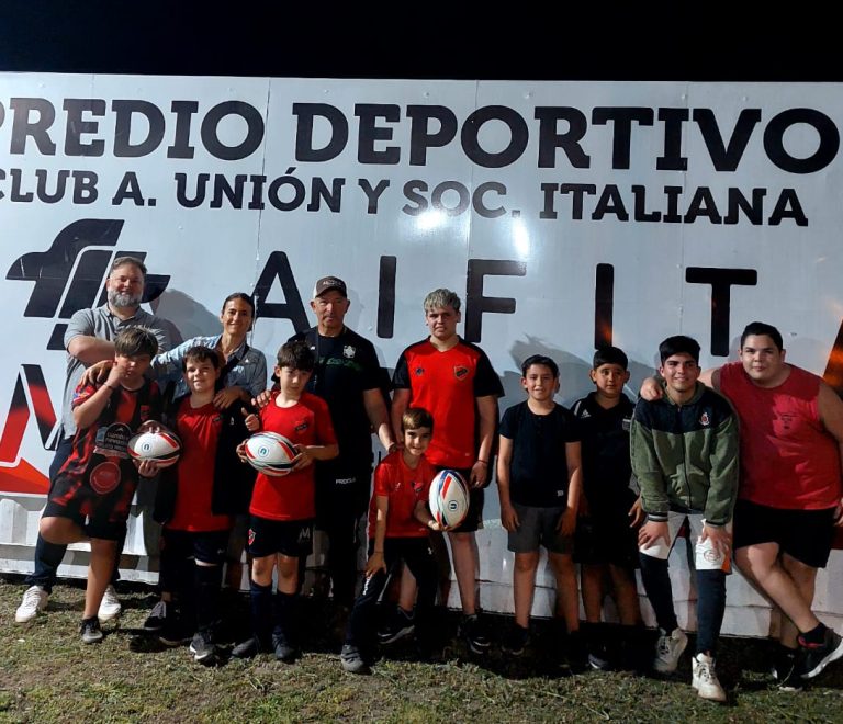 ¡La primera práctica de rugby en el CAUySI fue un éxito rotundo!
